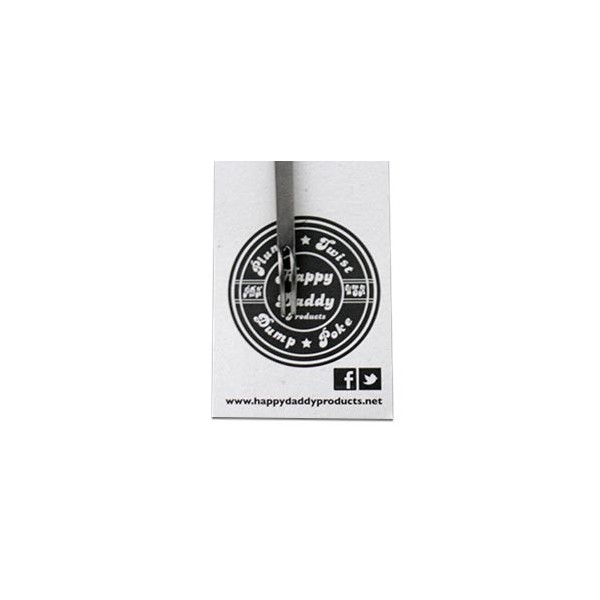 Dabbers feliz papai - Pequeno F-er 4" titânio - Parte abaixo