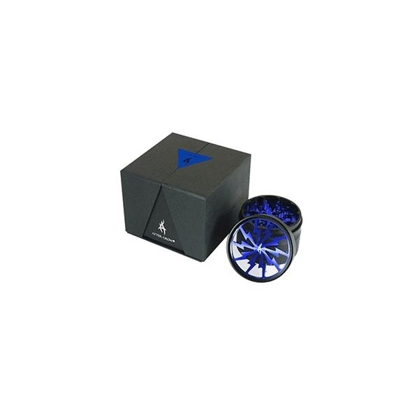 Torno azul e caixa
