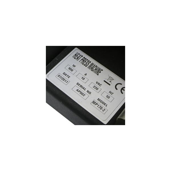 Imprensa Rosin hidráulica 5 toneladas - Especificações técnicas