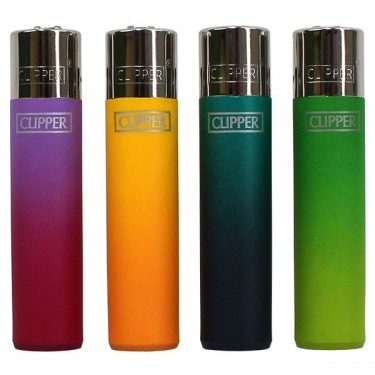Clipper isqueiro - cores degradadas