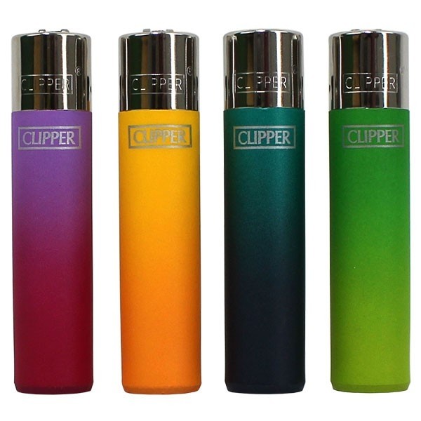 Clipper isqueiro - cores degradadas