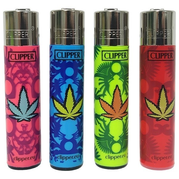 Clipper isqueiro - folhas de maconha mini