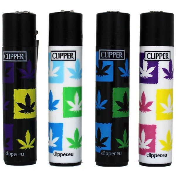 Clipper isqueiro - Mini folhas de maconha