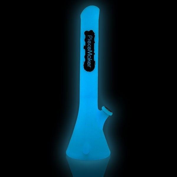 Bong de Silicone Kahuna azul glow