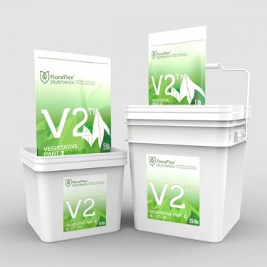 Fertilizante em 2 partes Floraflex V2 - GB A marca verde