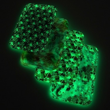 Banda de mentiroso fluorescente brilhar
