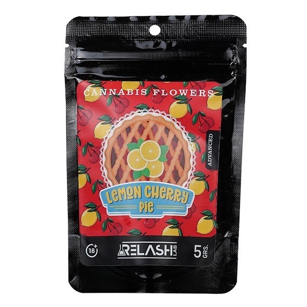 CBD Flores Relash Lab limão cereja pé 1g