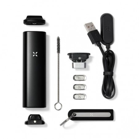 Componentes do vaporizador Pax Plus onyx