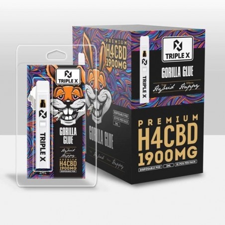 Vape Descartável H4CBD Triple X Gorilla Glue Acan