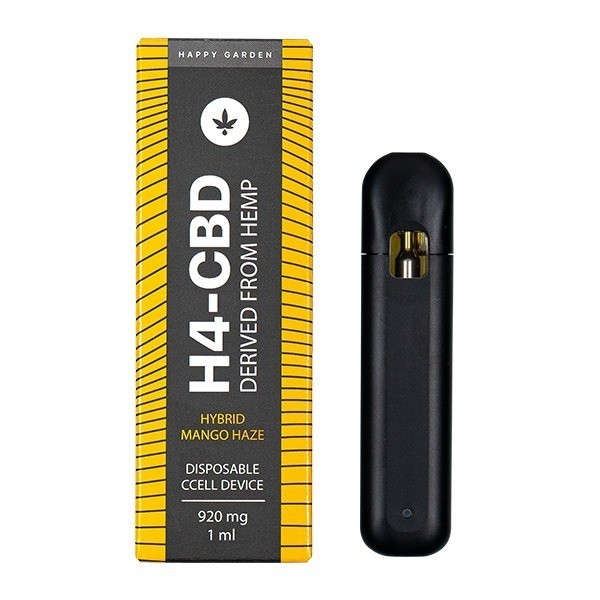 Vape Descartável H4CBD Manga Happy Garden