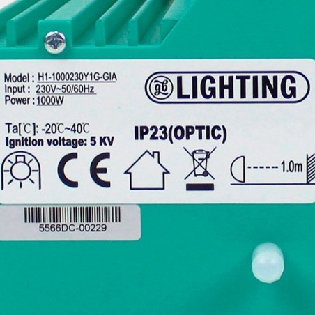 Luminaria 1000W DE GB de iluminação - GB a marca verde