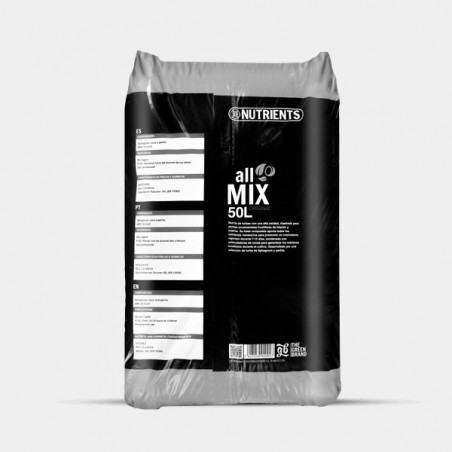 All Mix GB Nutrients parte traseira com características