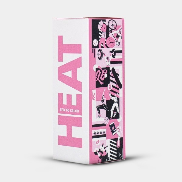 Creme Efeito Calor com CBD GB 'HEAT' - GB The Green Brand