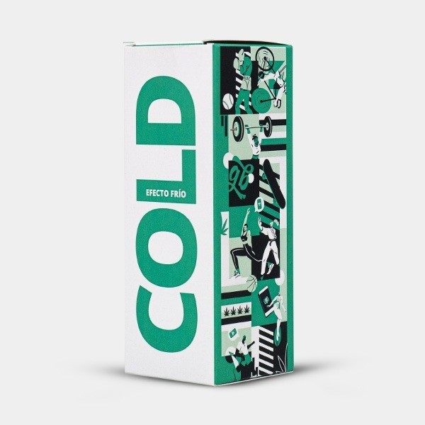 Creme Efeito Frio com CBD GB 'COLD' - GB The Green Brand