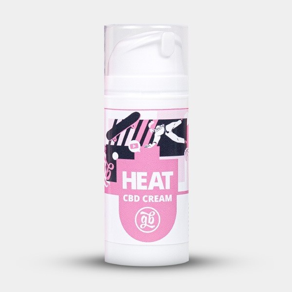 Creme Efeito Calor com CBD GB 'HEAT' - GB The Green Brand