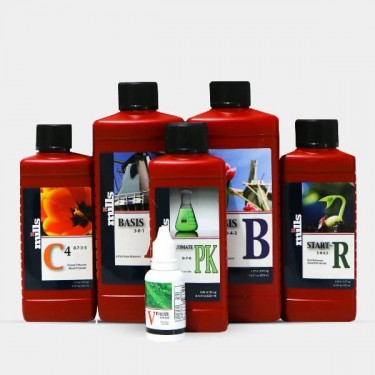 Moinhos de Pacote de Inicialização Fertilizante Completo Kit - GB The Green Brand