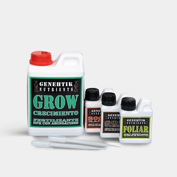 View Nutrientes de Genehtik Pacote de Crescimento - GB The Green Brand