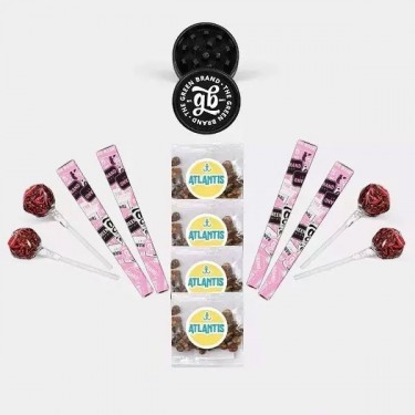 Kit Magical Trip: Trufas + Pirulitos 🍭 + Acessórios de Cannabis
