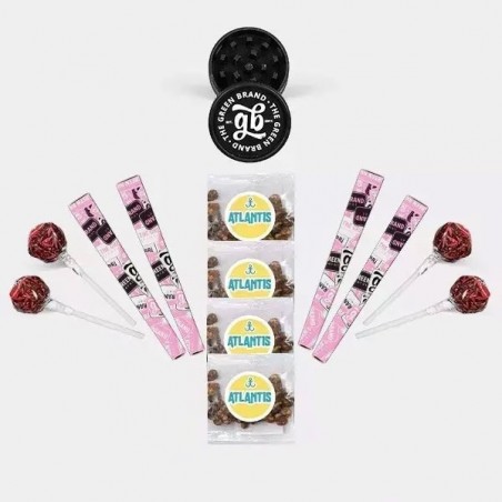 Kit Magical Trip: Trufas + Pirulitos 🍭 + Acessórios de Cannabis