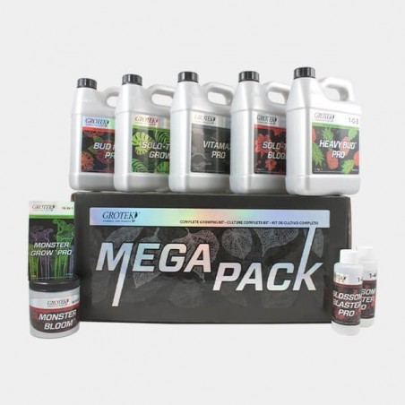 Megapack com todos os fertilizantes de Grotek - GB The Green Brand