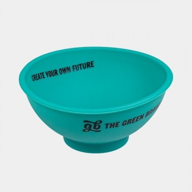 Tigela de silicone GB transportável - GB A marca verde