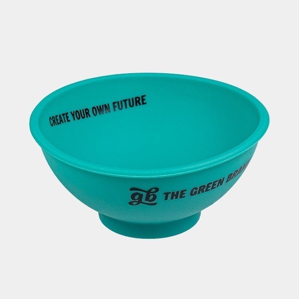 Tigela de silicone GB transportável - GB A marca verde
