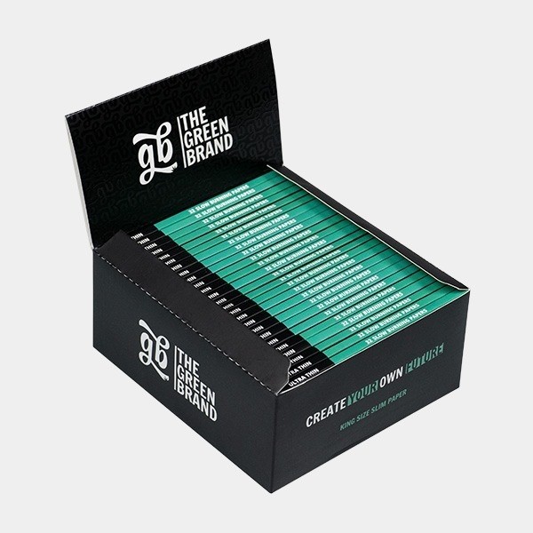 Mortalhas Slim GB King Size Orgânicas - GB The Green Brand