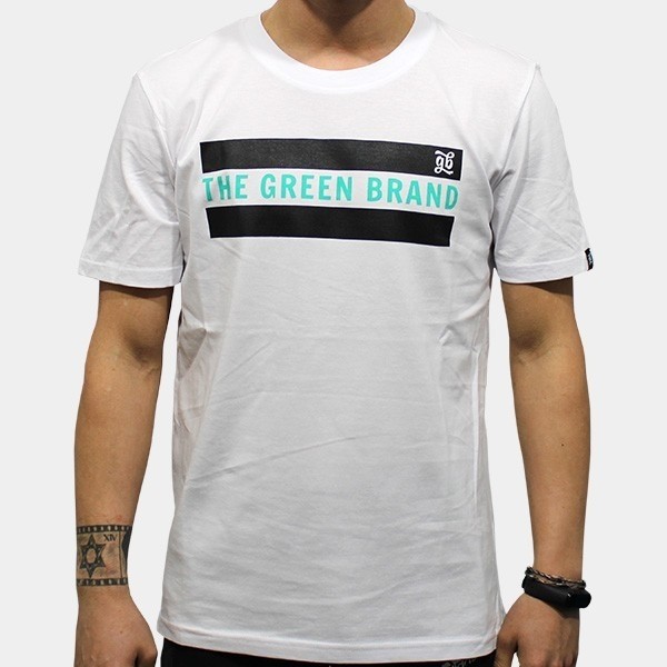 View T-shirt GB Flag A marca verde - GB The Green Brand