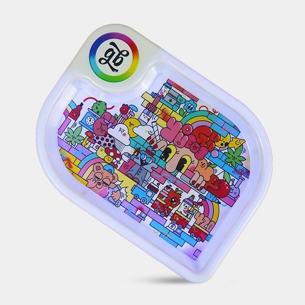 View Exclusivo Led GB por Yubia bandeja - GB A marca verde