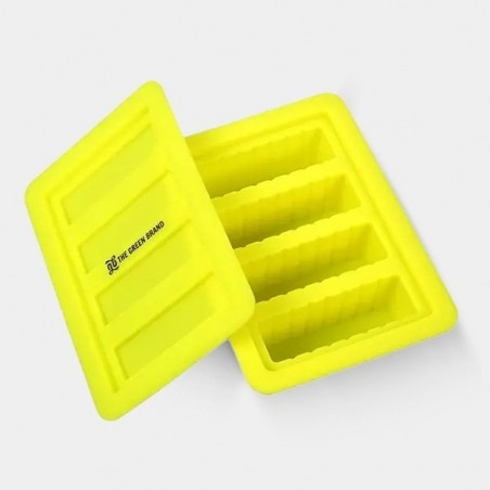 Molde de silicone GB A marca verde para manteiga de cannabis