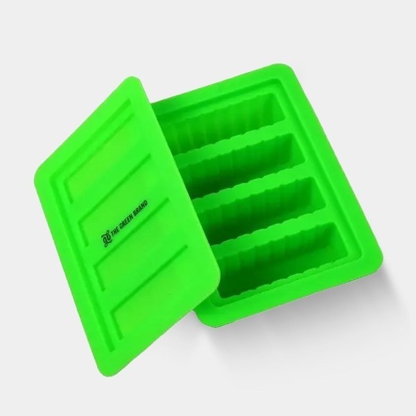 View Molde de silicone GB A marca verde para manteiga de cannabis