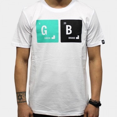 T-shirt GB Periodicidade Tabela A Marca Verde - GB The Green Brand