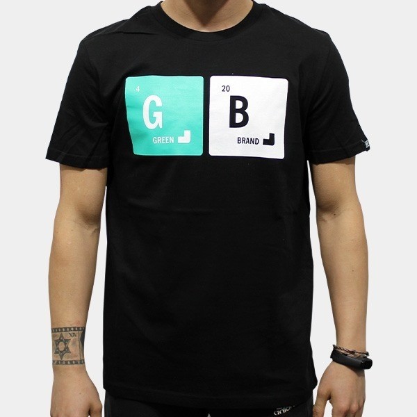 View T-shirt GB Periodicidade Tabela A Marca Verde - GB The Green Brand