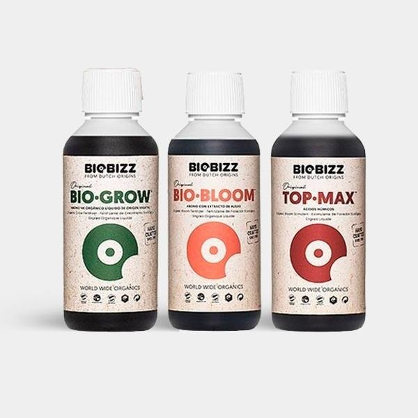 Try Pack indoor Pack fertilizantes Biobizz - GB The Green Brand