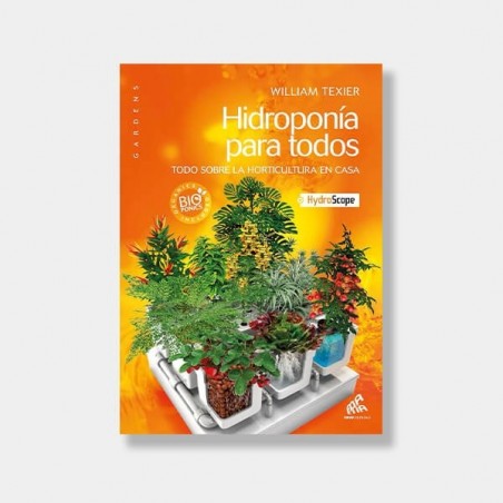 Livro "Hidropony for All" William Texier - GB The Green Brand