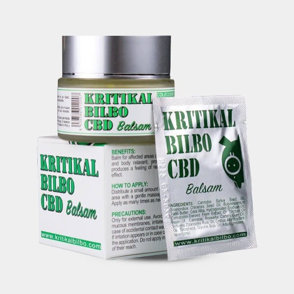 View Bálsamo CBD Kritikal Bilbo Use tópicos - GB A marca verde