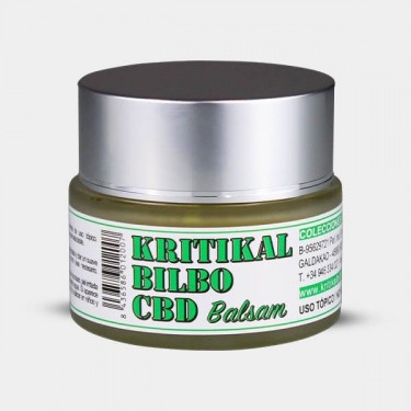 Bálsamo CBD Kritikal Bilbo Use tópicos - GB A marca verde