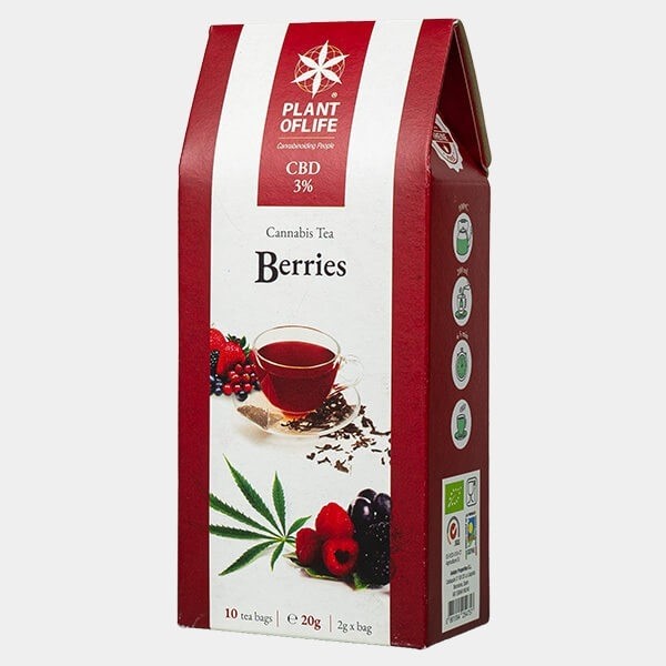 Infusão CBD 3% Frutas do Bosque - GB The Green Brand