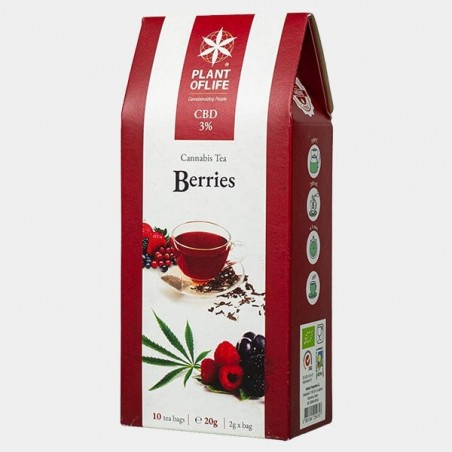Infusão CBD 3% Frutas do Bosque - GB The Green Brand