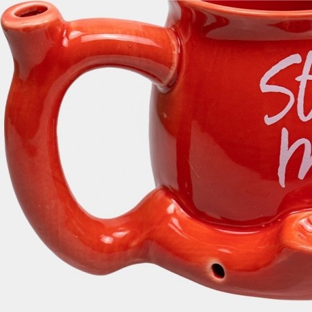 Caneca Pipe Wake And Bake - GB The Green Brand