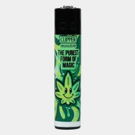 Isqueiro Clipper Weed Slogan 14 - GB The Green Brand