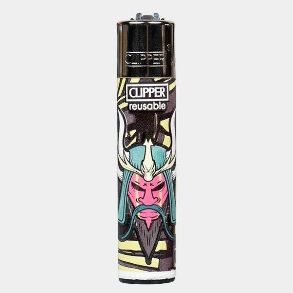 Isqueiro Clipper Samurai Masks