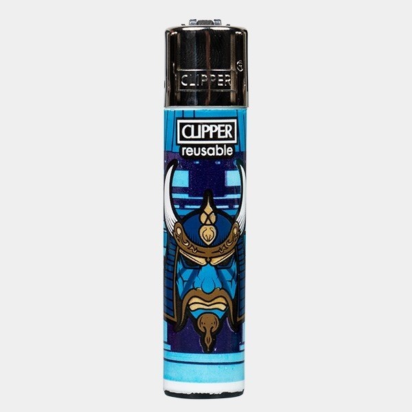 Isqueiro Clipper Samurai Masks