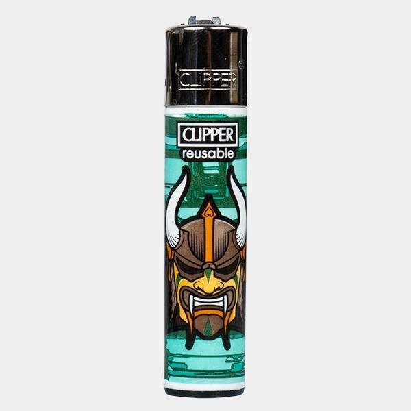 Isqueiro Clipper Samurai Masks