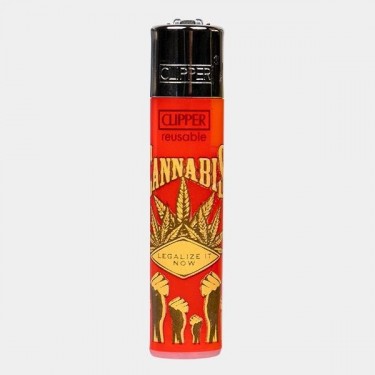 Isqueiro Clipper Coleção  Leaves Justice - GB The Green Brand