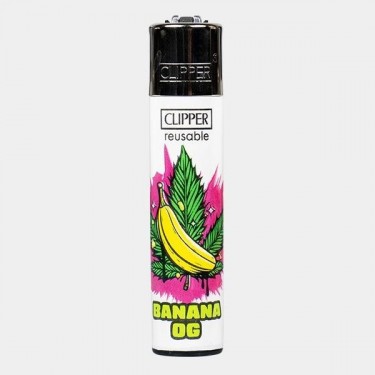 Isqueiro Clipper Coleção Fruit Strains - GB The Green Brand