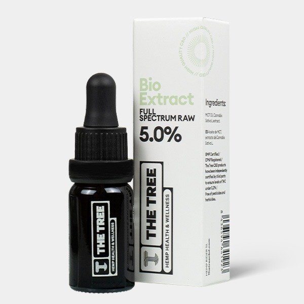 Óleo CBD Raw 5% The Tree - GB The Green Brand
