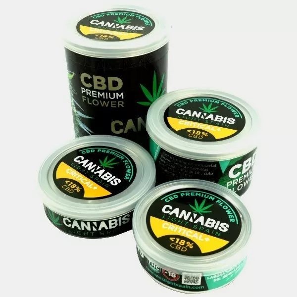 Flores de Cânhamo Cannabis Light Spain Critical+