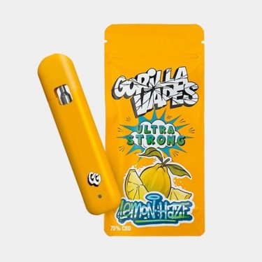 Gorilla Vape CBD 75% Lemon Haze - GB The Green Brand