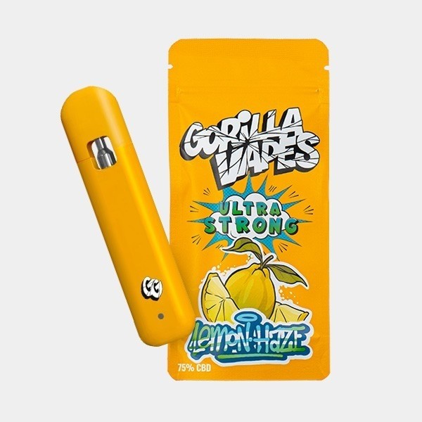 View Gorilla Vape CBD 75% Lemon Haze - GB The Green Brand